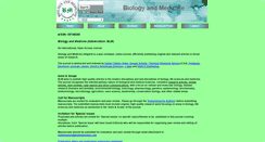 Desktop Screenshot of biolmedonline.com