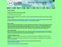Tablet Screenshot of biolmedonline.com